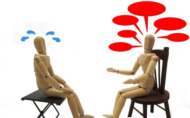 自慢をする