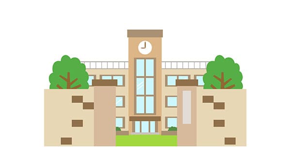 学校のイラスト